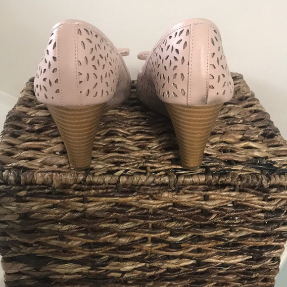 Pewter pink wedges - Picture 6 of 6